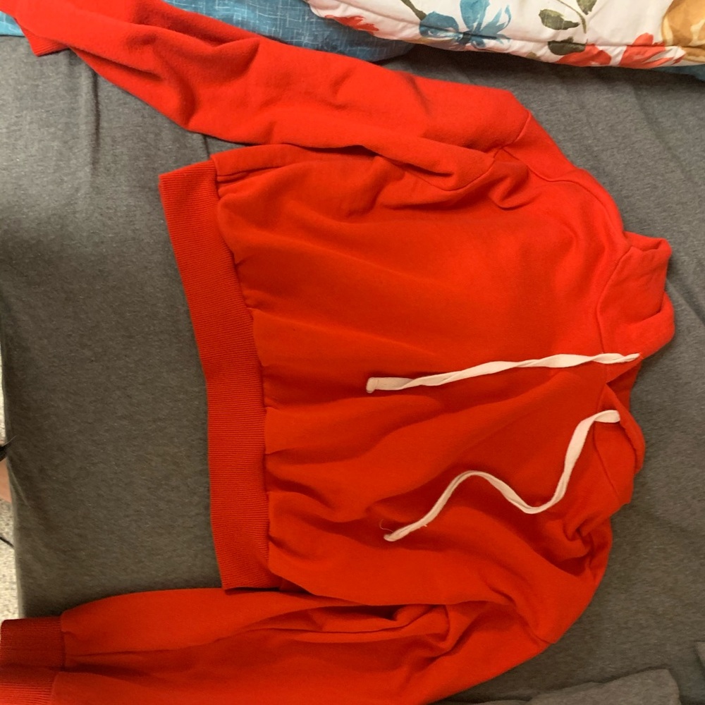 Red hoodie